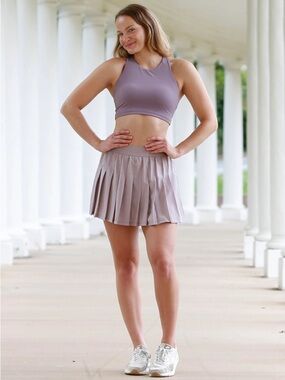Like-New Relay Active Macy Tennis Skort in Washed Grape
